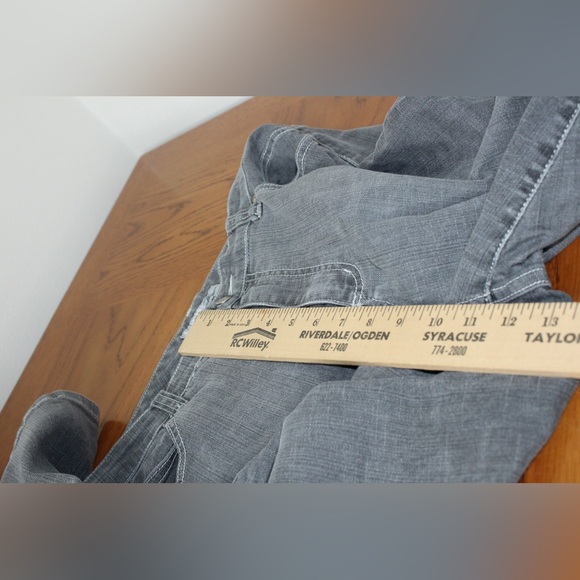 CHICOS PLATINUM Gray black wash boot cut  jeans denim pants Sz 2.5 (US 14) - Picture 7 of 9